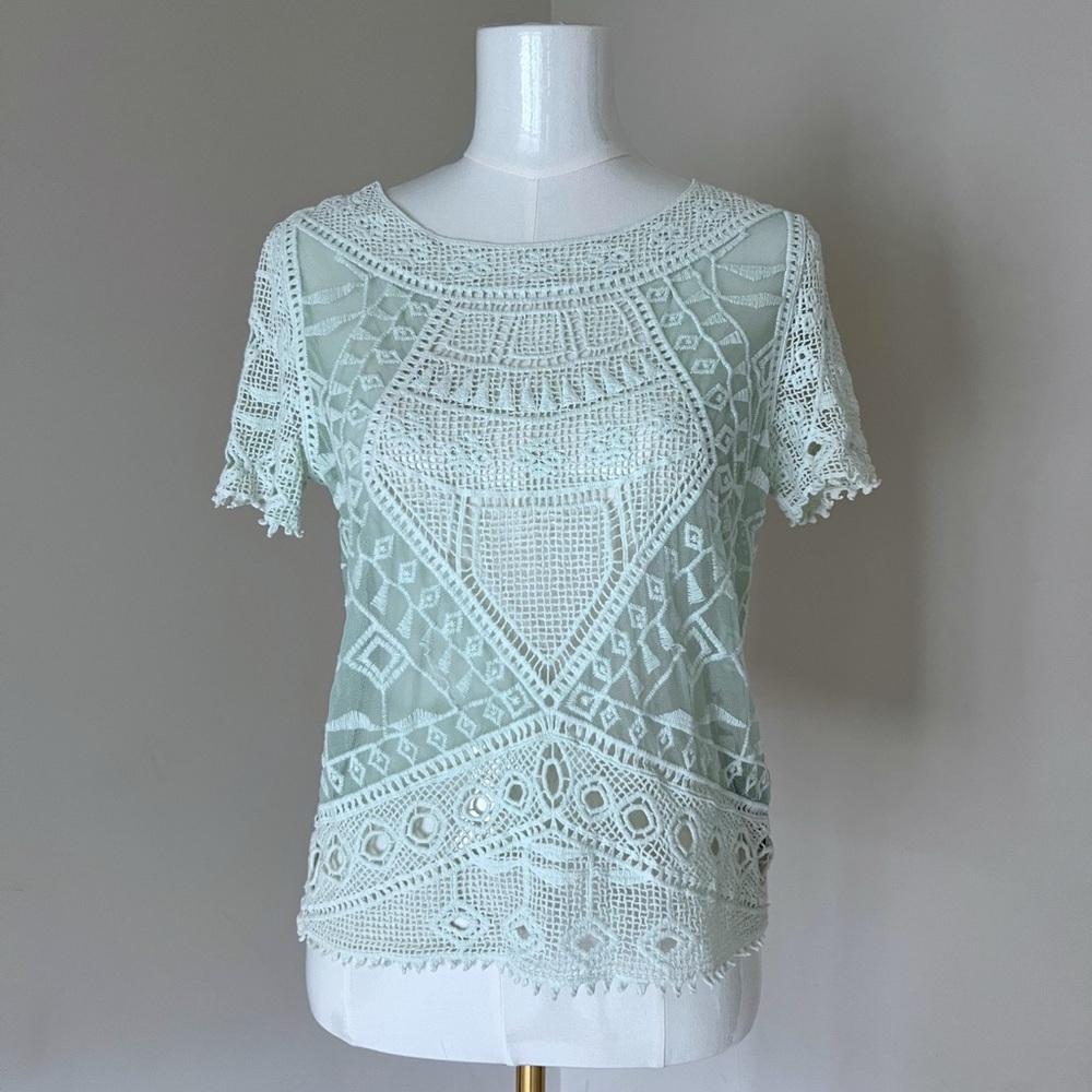 Crochet Lace Top